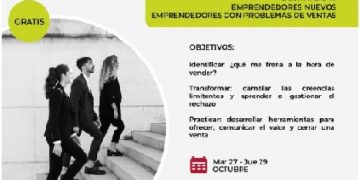 “Del miedo a la confianza”: un taller gratuito para fortalecer las ventas de los emprendedores