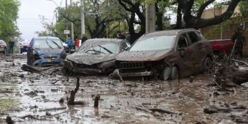 Mirá las fotos. Después del devastador aluvión, así quedó Santiago de Chile