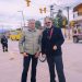 El intendente Jorge habilitó un nuevo semáforo en un cruce estratégico del barrio Malvinas