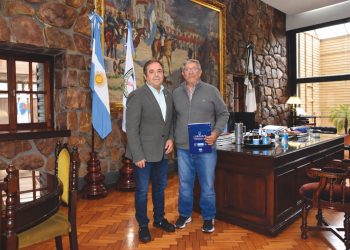 Bernis recibió al presidente de la Cámara de Comercio Exterior para organizar la Expojuy 2026