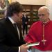 El Presidente Milei recibirá al Papa en el aeropuerto: el Gobierno evalúa la transmisión por cadena nacional