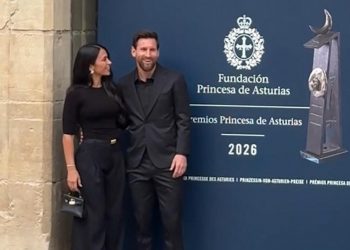 Messi llegó a España para recibir el premio Princesa de Asturias y generó una revolución