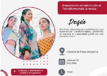 San Salvador Moda 2026: este viernes se realizará el gran desfile en la glorieta de plaza Belgrano