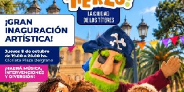 Ta Te Títeres llega a Plaza Belgrano y dará inicio a dos semanas de actividades en la ciudad