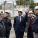 Carlos Sadir recorrió las obras de las Torres de Luján que registran un avance del 70%