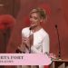 Marta Fort: "este es mi primer premio ganado, espero que sienta que sigo su legado de buena manera”