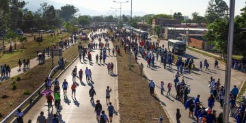 El Gobierno acompaña las peregrinaciones a Río Blanco y brinda recomendaciones a los fieles