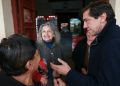 Carlos Sadir acompañó las fiestas patronales en honor a la Virgen del Rosario en Barro Negro