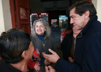Carlos Sadir acompañó las fiestas patronales en honor a la Virgen del Rosario en Barro Negro
