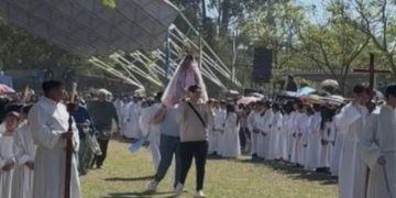Multitudinaria peregrinación a Río Blanco: más de 20 mil fieles participaron y hubo asistencias sanitarias